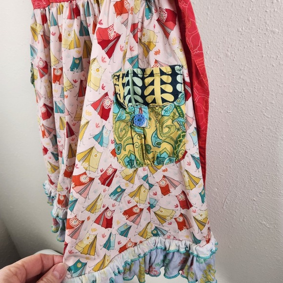 Matilda Jane size 6 It's a Wonderful Parade Festival Tank dress tents - Picture 3 of 5